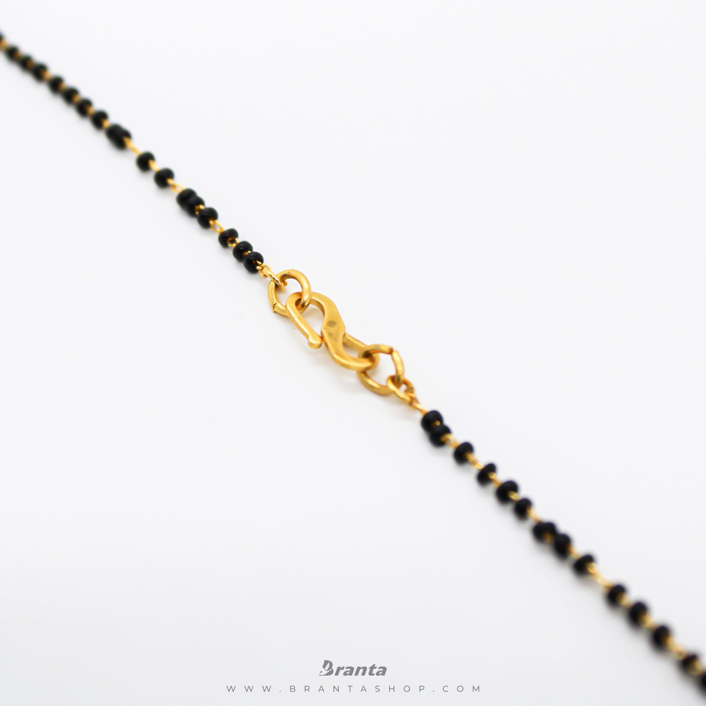 Layered White Diamond Ball Mangalsutra For Women