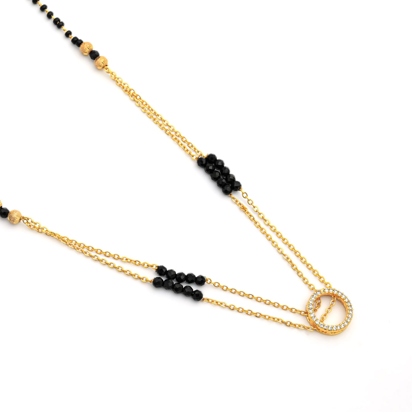 Diamond Ring Mangalsutra For Women