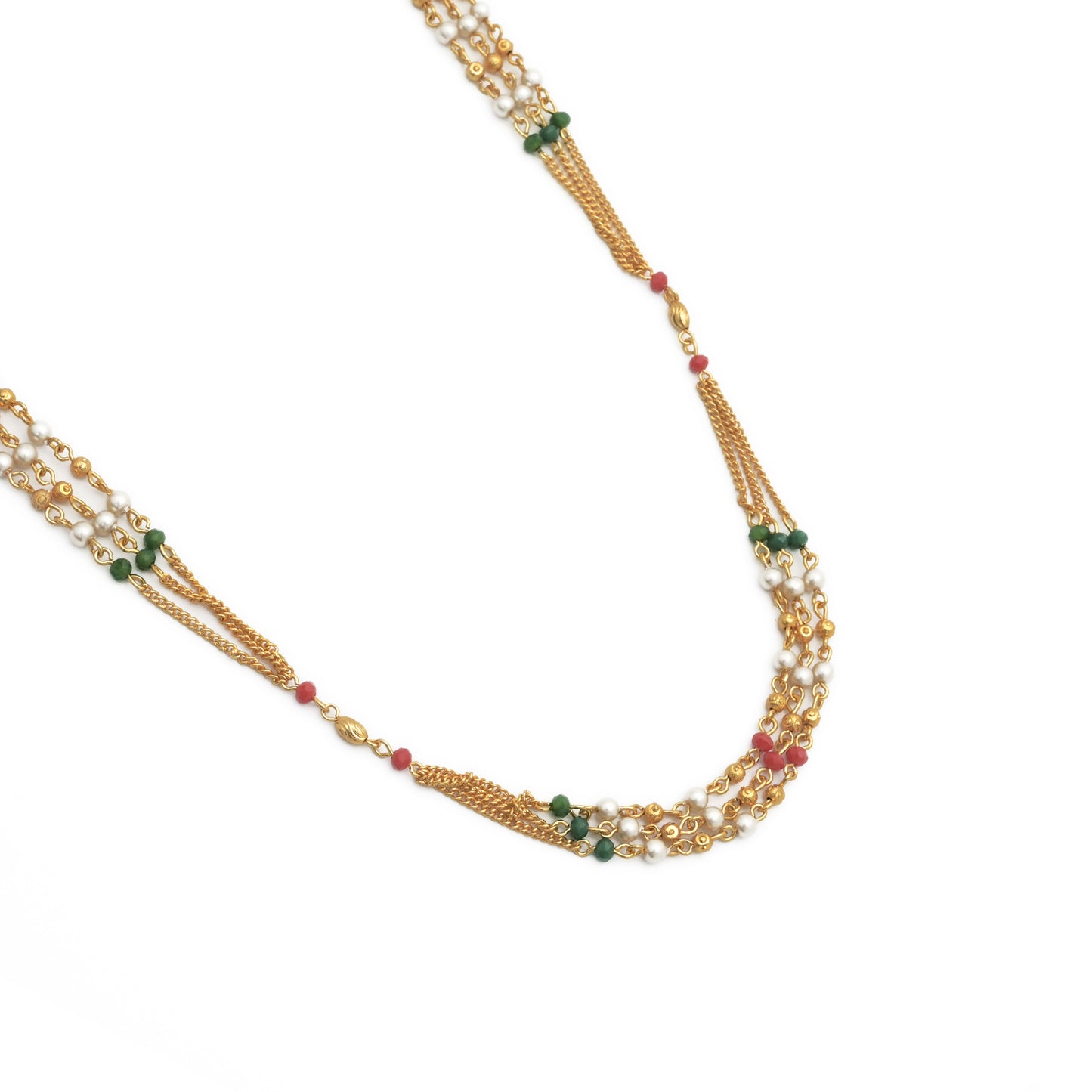 beaded necklace design