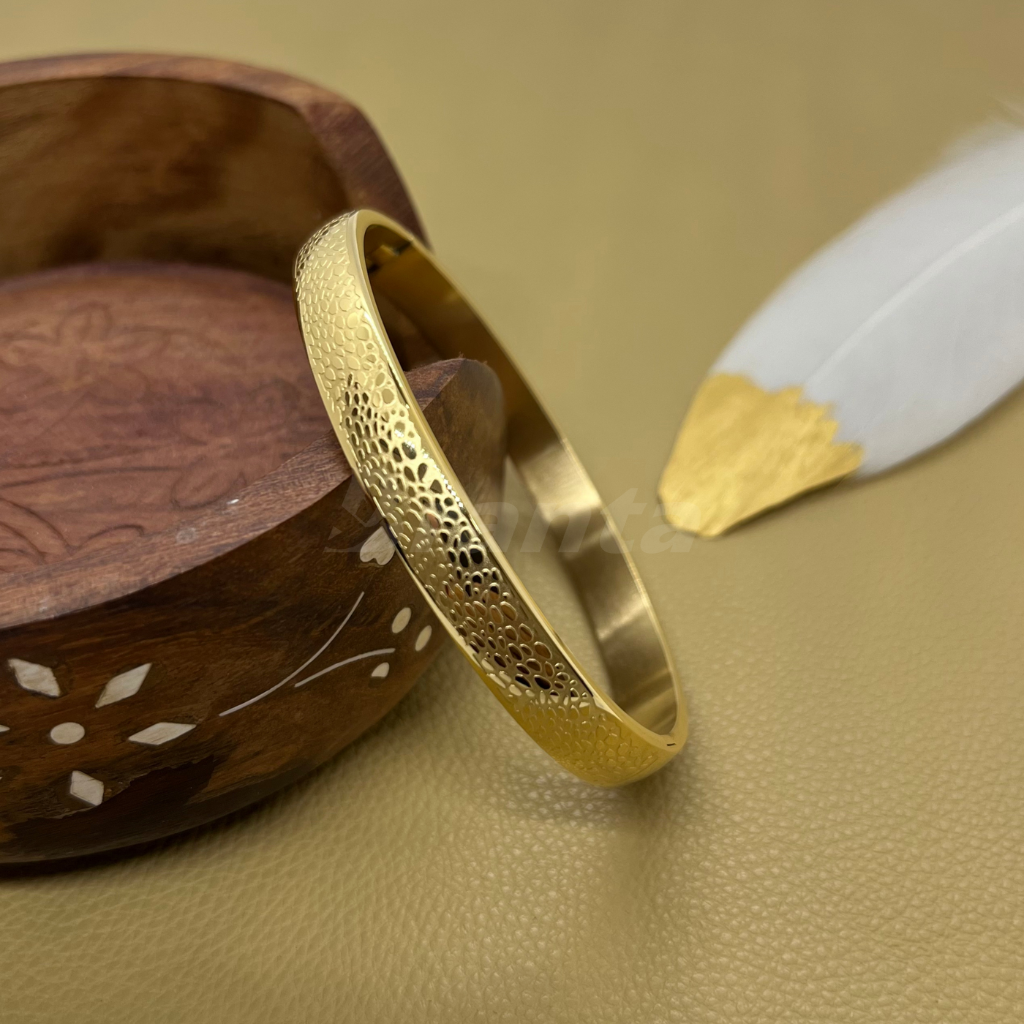 Fashion Stainless Steel Men's Gold Bracelet