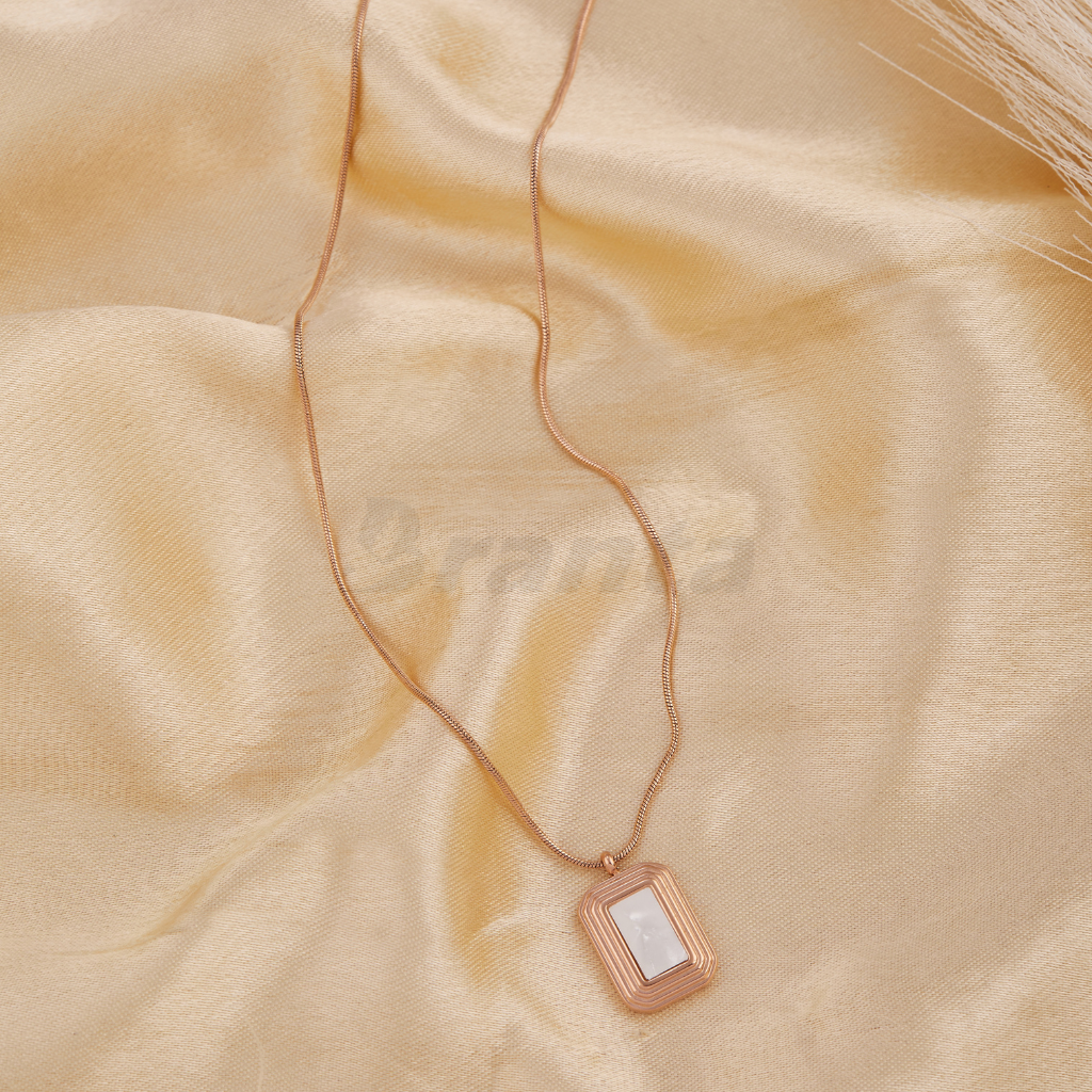 rose gold necklace for women