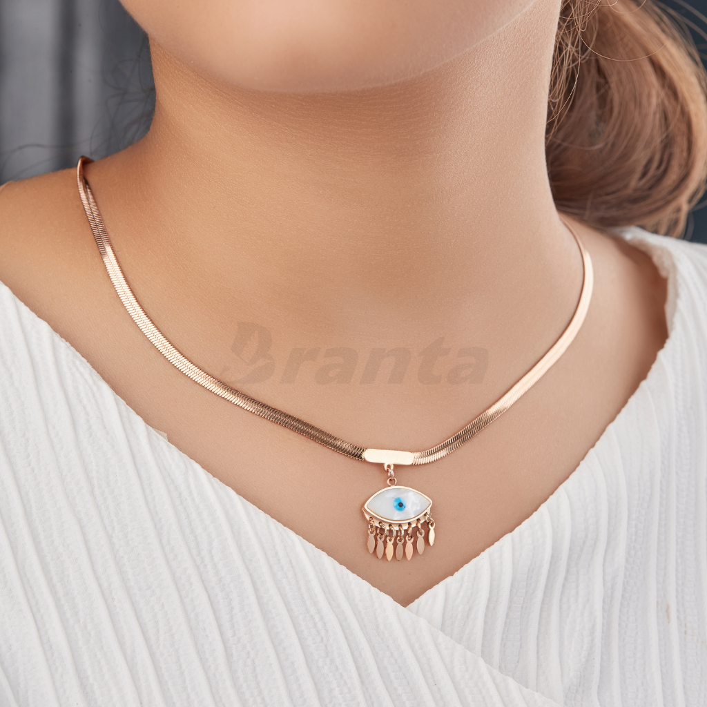 evil eye necklace design for girl