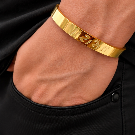 Ram Men's Gold Bracelet