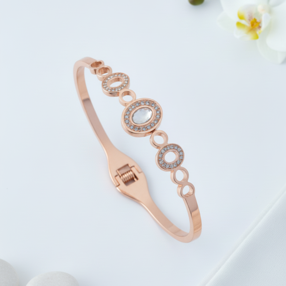 Oval Charm Bracelet for Women