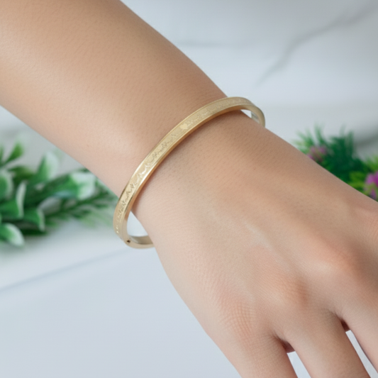 Minimal Heartline Bracelet for Women
