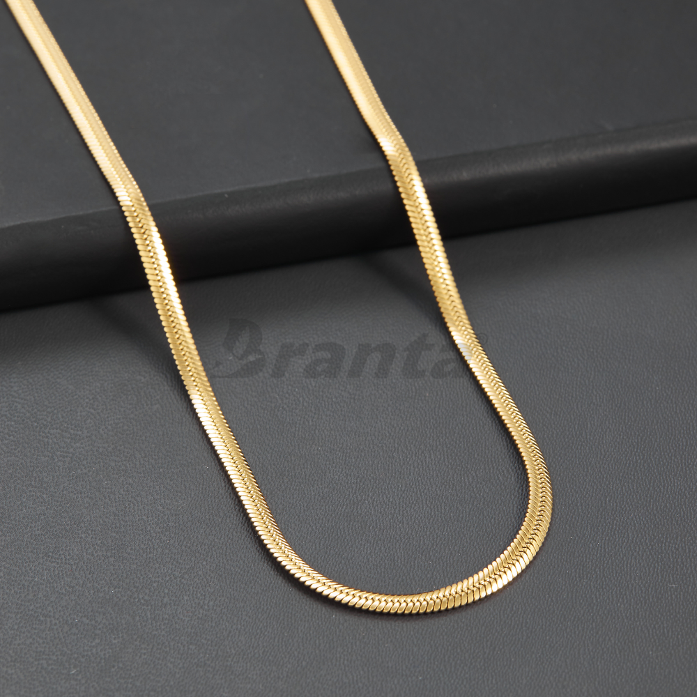 Buy Gold Plated Snake Chain For Men Online Branta – Brantashop