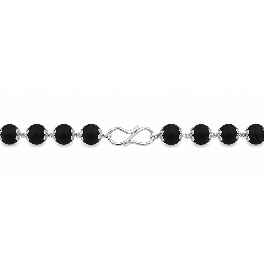 Original Karungali Mala Necklace for Men & Women | Natural Ebony Wood Beads - 6 MM