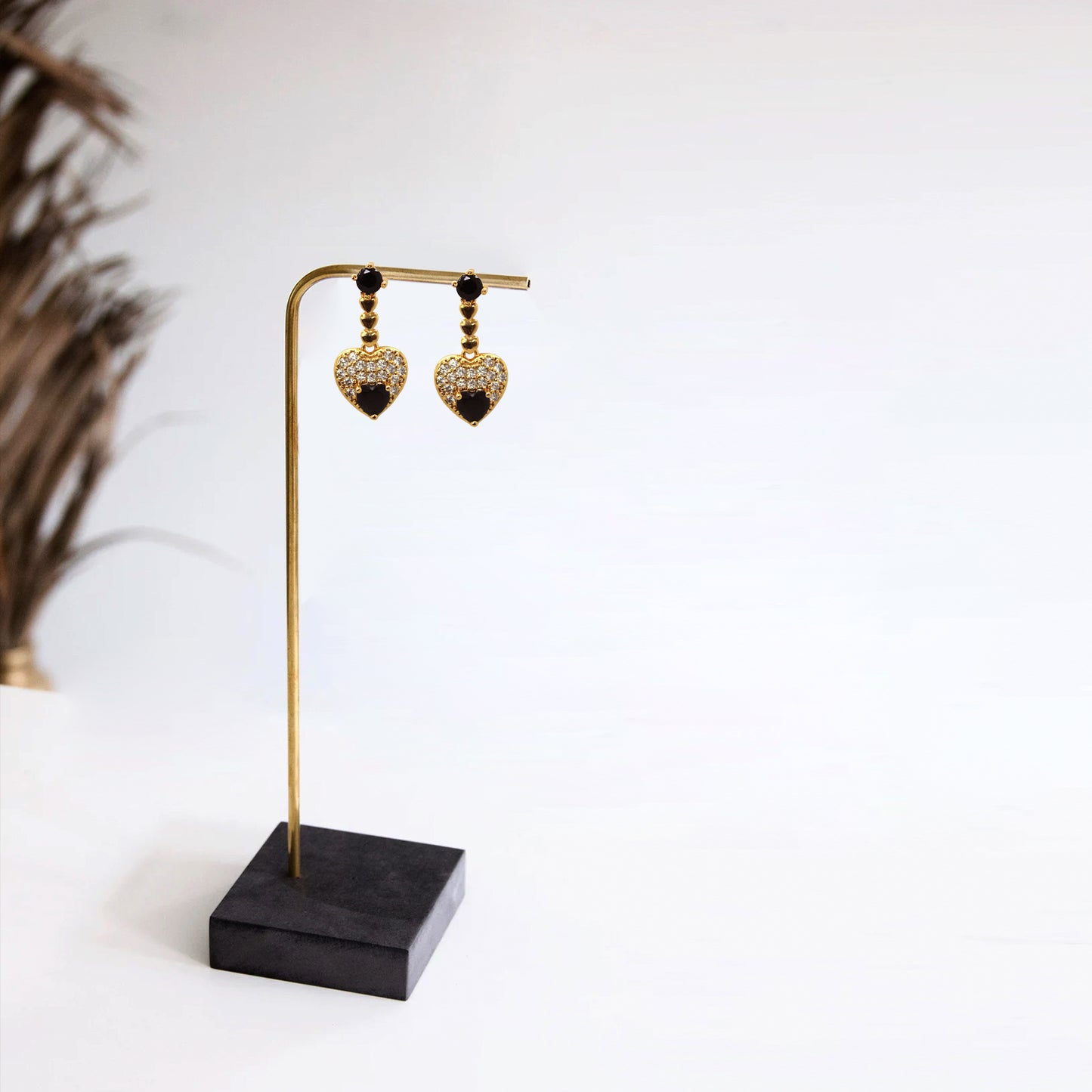 gold plated earrings