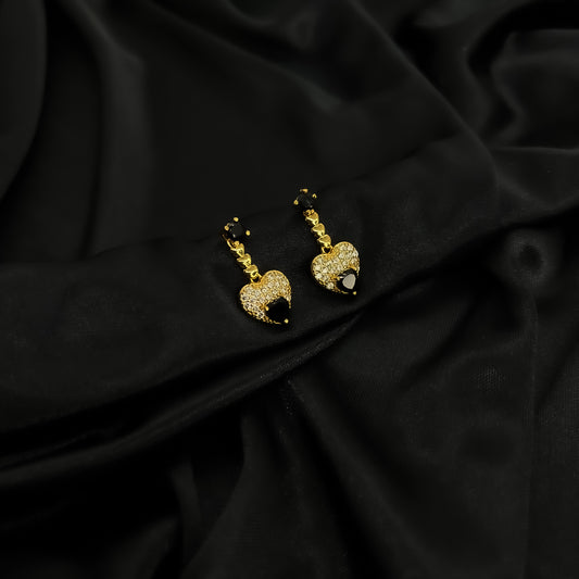 heart shaped earrings