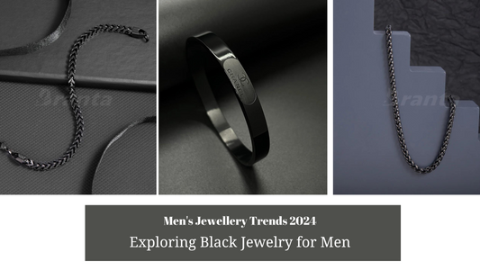 black jewellery for men