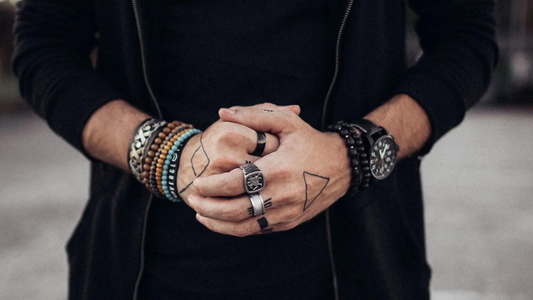 black jewellery for men