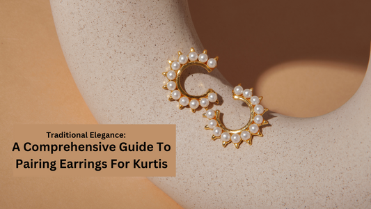 earrings for kurtis