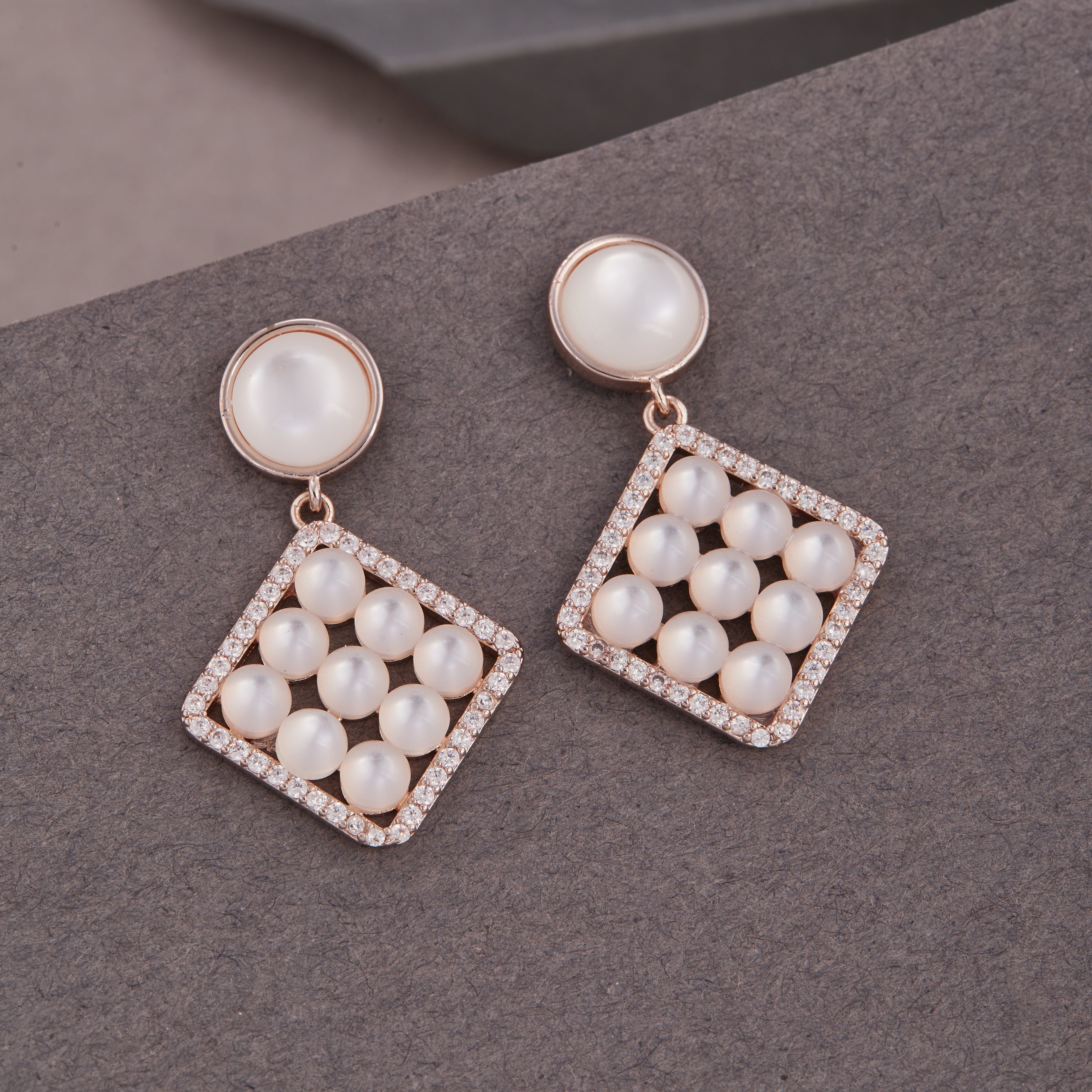 Buy J Pearls Kiara Pearl Earrings - Real Pearl Jewelry Online at Best Price  | Distacart