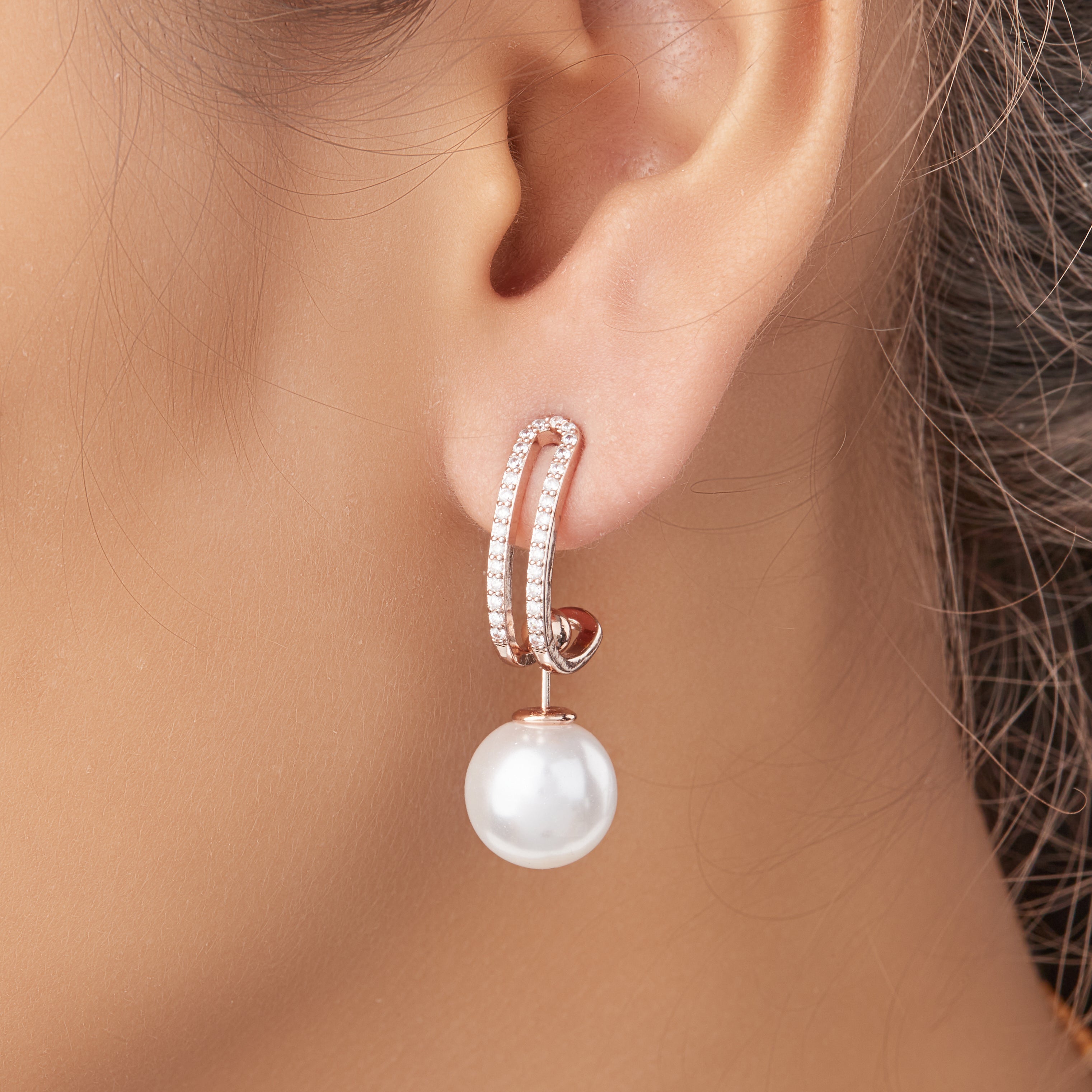 Buy Cloud of Pearl Stud Earrings Online in India | Zariin