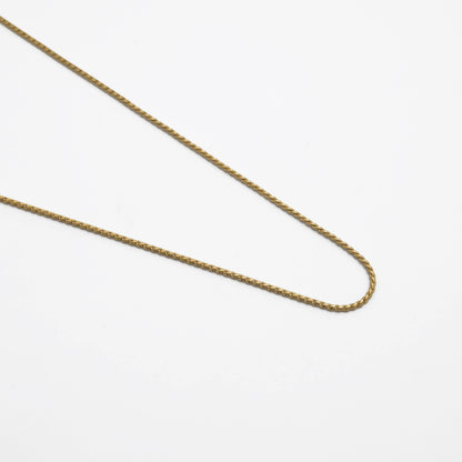 Sleek Glossy Gold Chain For Women And Girls