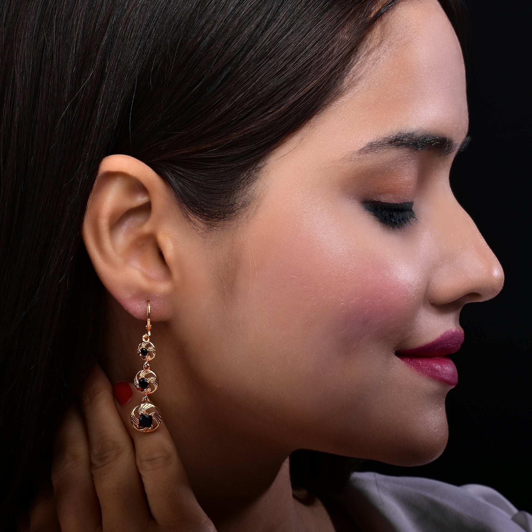 Oxidised Jewellery Earrings with Kurti | Beauty, Women, Online earrings