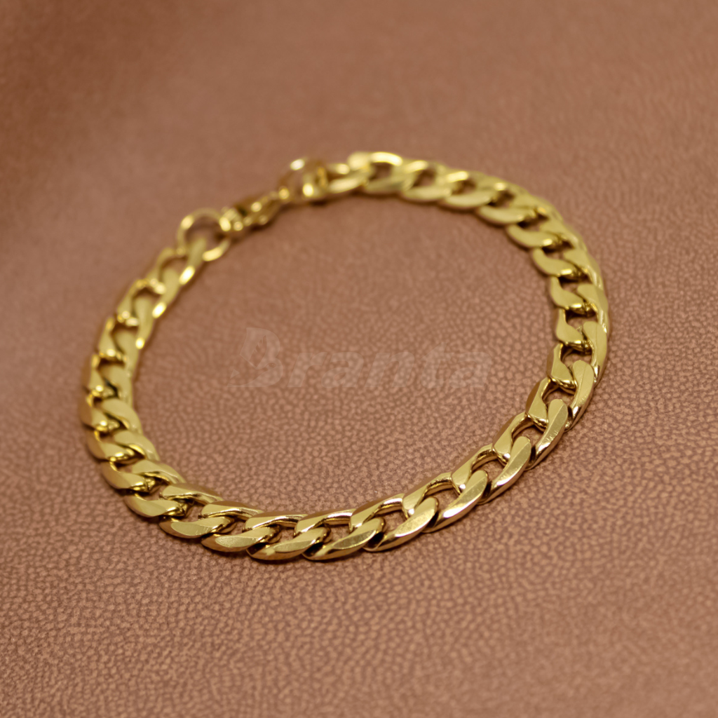 Freemen Nawabi leaf golden Bracelet for Men - FMB157 – Freemen®