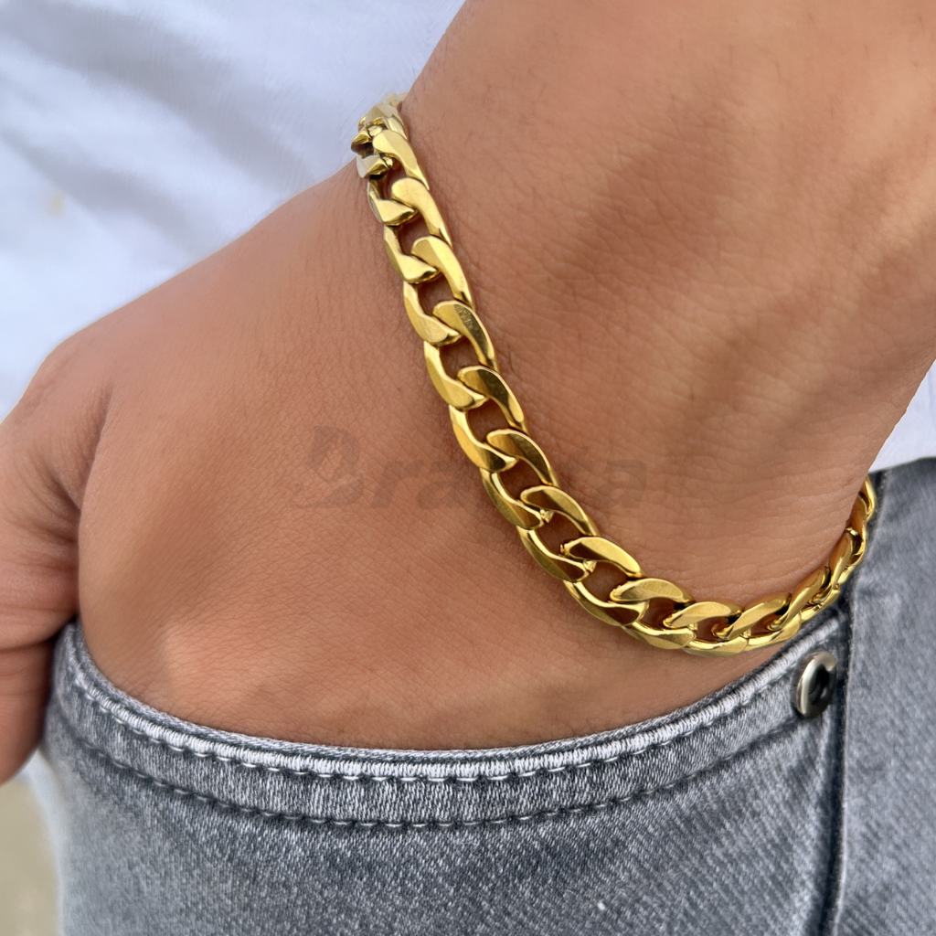 Minimalist Chain Bracelet For Men (8 Inch)