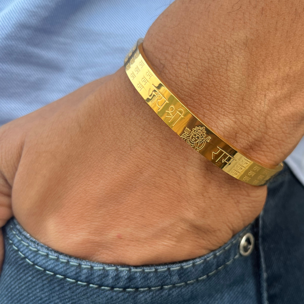 mens gold bracelet online
