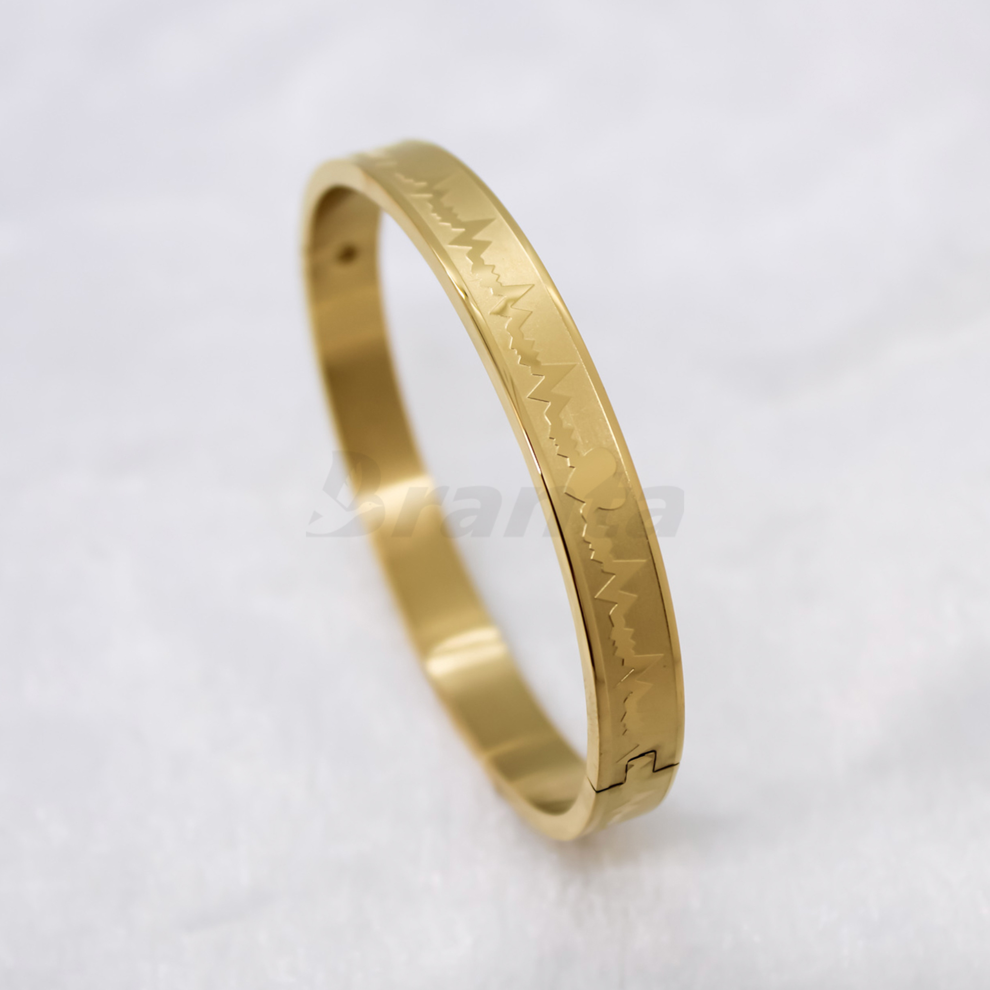 Original Heartbeat Bracelet  Actual Heartbeats or Voice Soundwaves