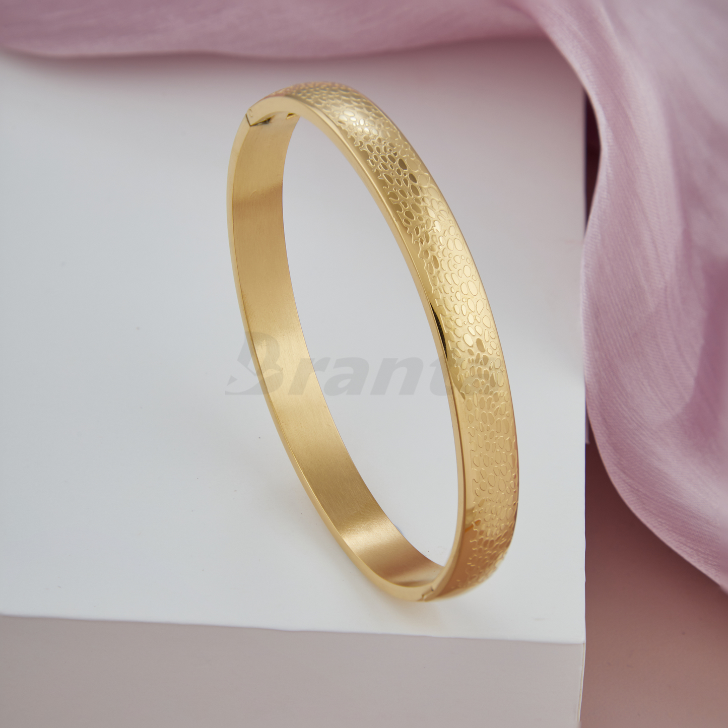 Fashion Stainless Steel Men's Gold Bracelet