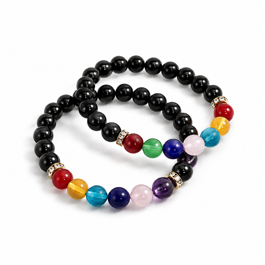 Balance With 7 Chakra Bracelet For Women Combo