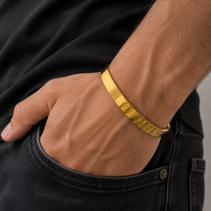 Premium Lined Bracelet For Men (7 Inch)