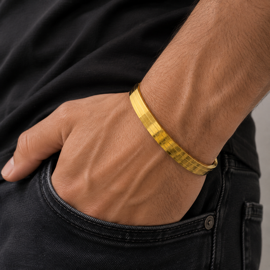 Premium Lined Bracelet For Men (7 Inch)