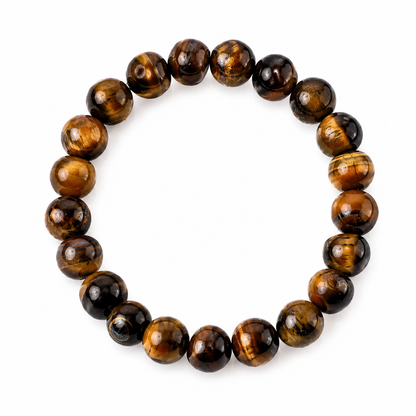 Natural Pearl Tiger Eye Bracelet For Men