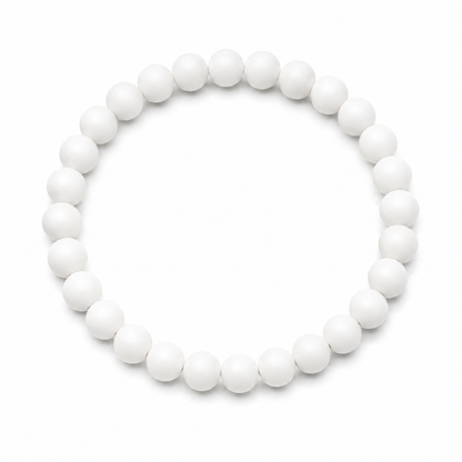 White Moonstone Bracelet For Men