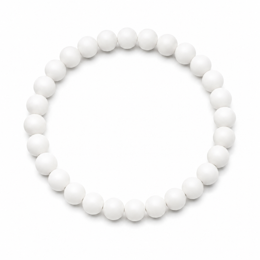 White Moonstone Bracelet For Men