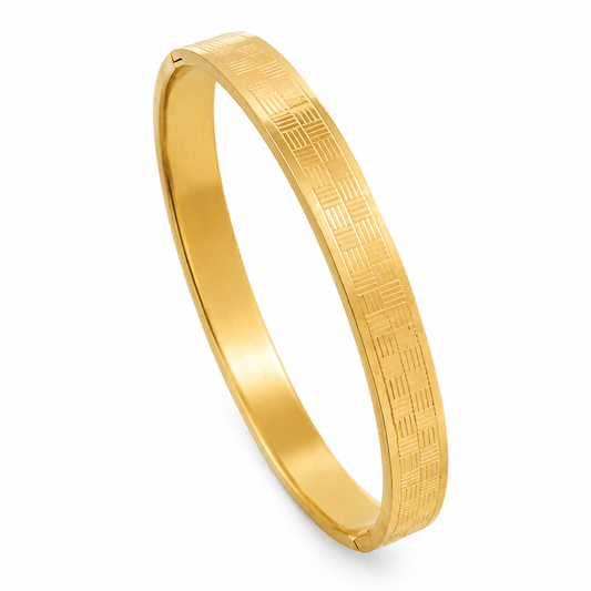 Zig Zag Line Bracelet For Men (7 Inch)