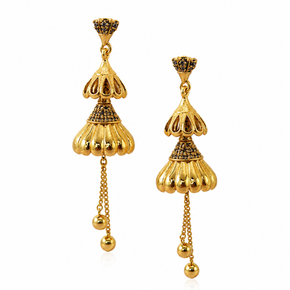 Classic Chic Jhumka Earrings