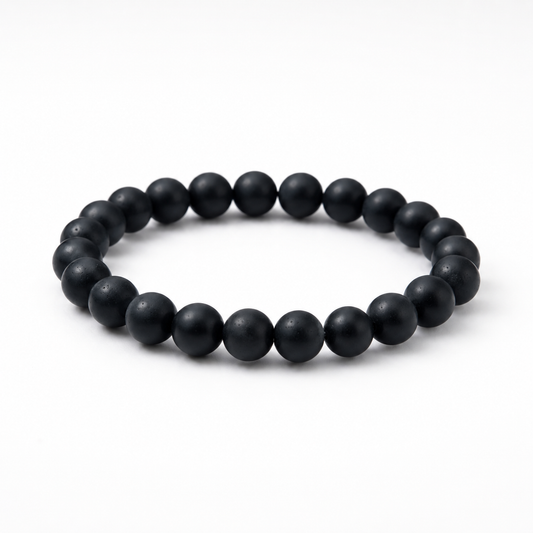 Black Velvet Stone Bracelet For Women