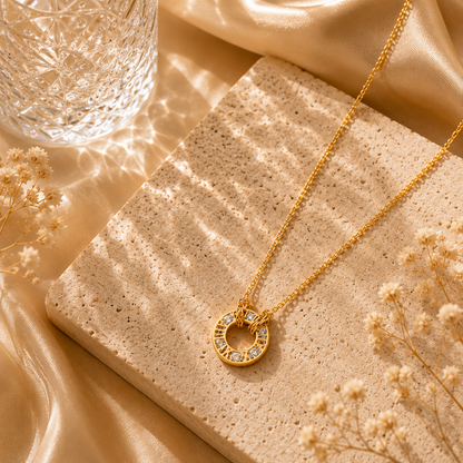Round Charm Necklace