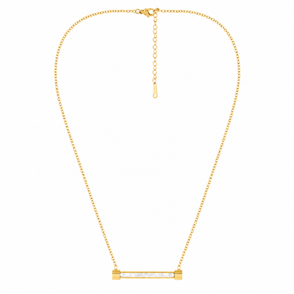 Shell Bar Pendant Necklace