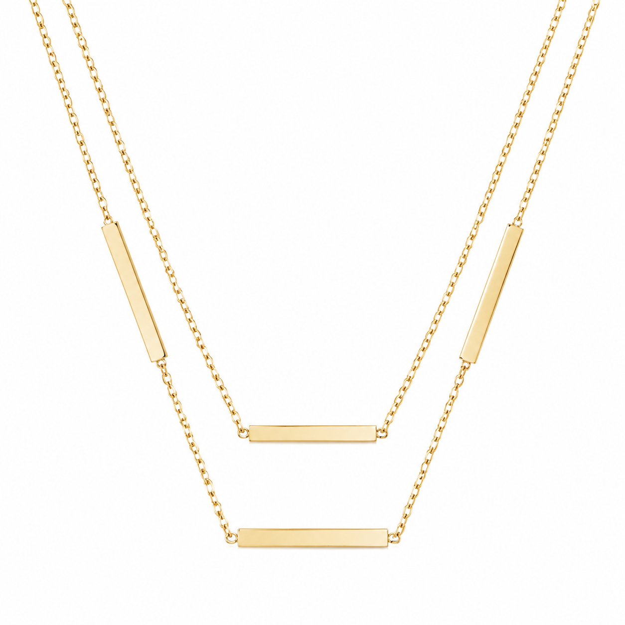 Stainless Steel Bar Necklace