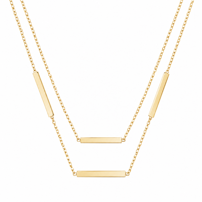 Stainless Steel Bar Necklace