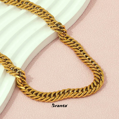 Branta Luxe Men's Heavyweight Gold Chain (21.5 Inch)