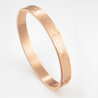 Heartbeat Lifeline Men's Bracelet