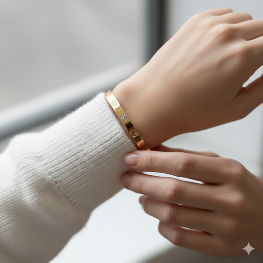 Celeste Gold Bracelet For Women