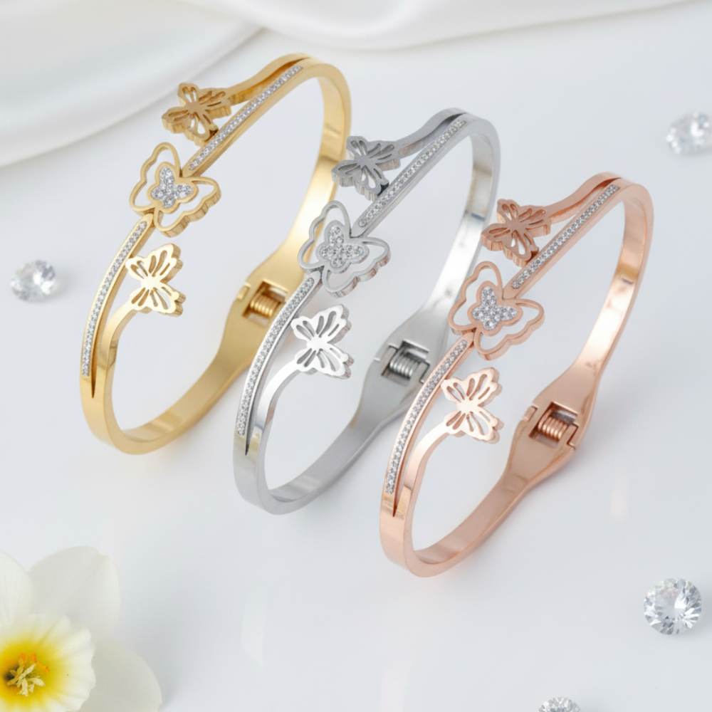 Butterfly Bloom Bracelet for Women