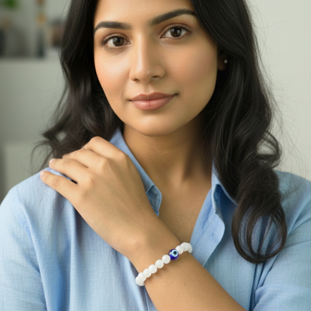 White Aura  Bracelet For Women