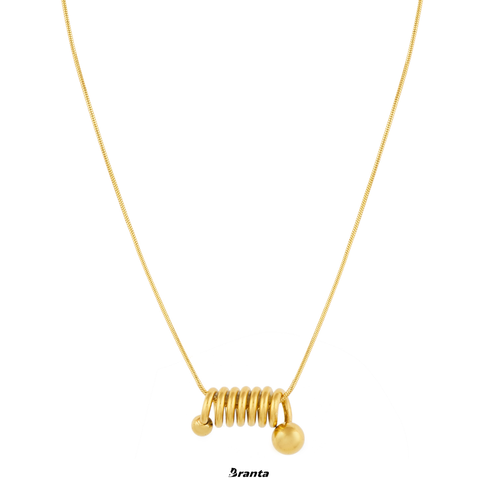 Golden Springs Pendant Necklace