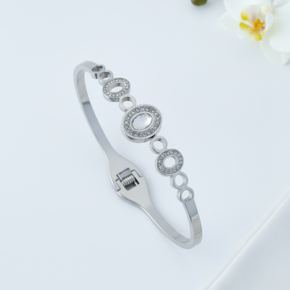 Oval Charm Bracelet  for Women