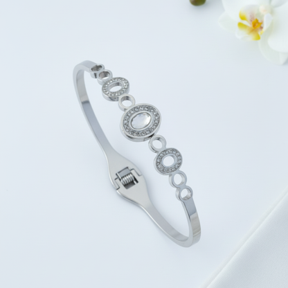 Oval Charm Bracelet  for Women