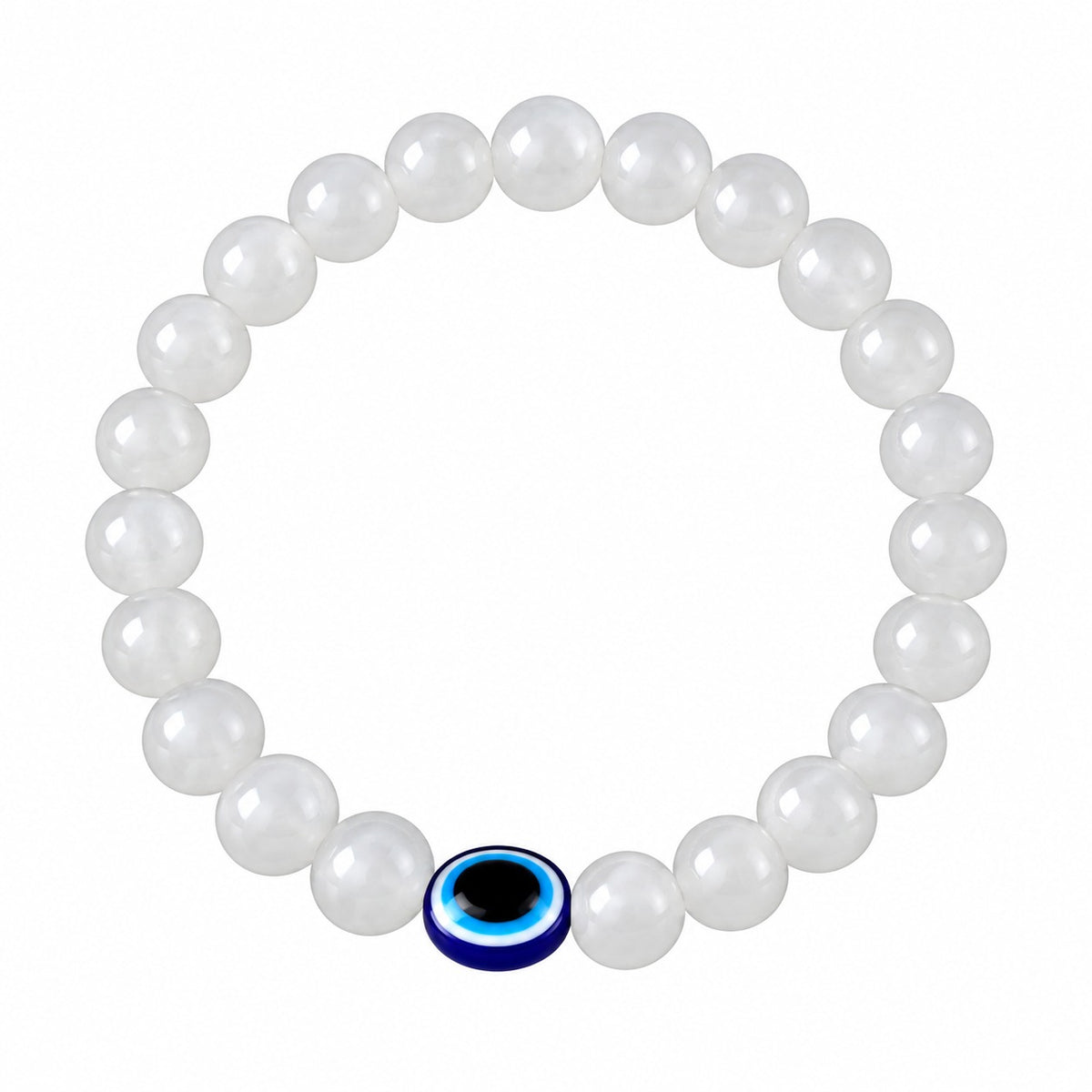 Evil Eye Aquamarine Wish Bracelet For Women