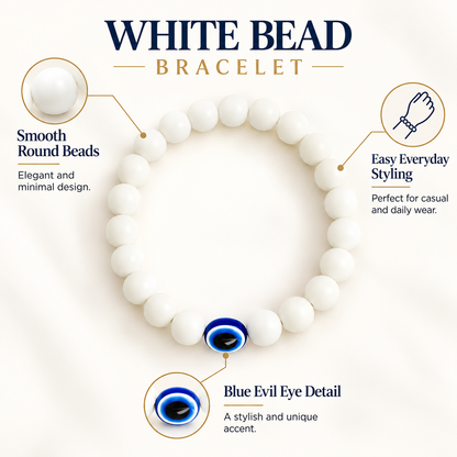 White Aura  Bracelet For Women