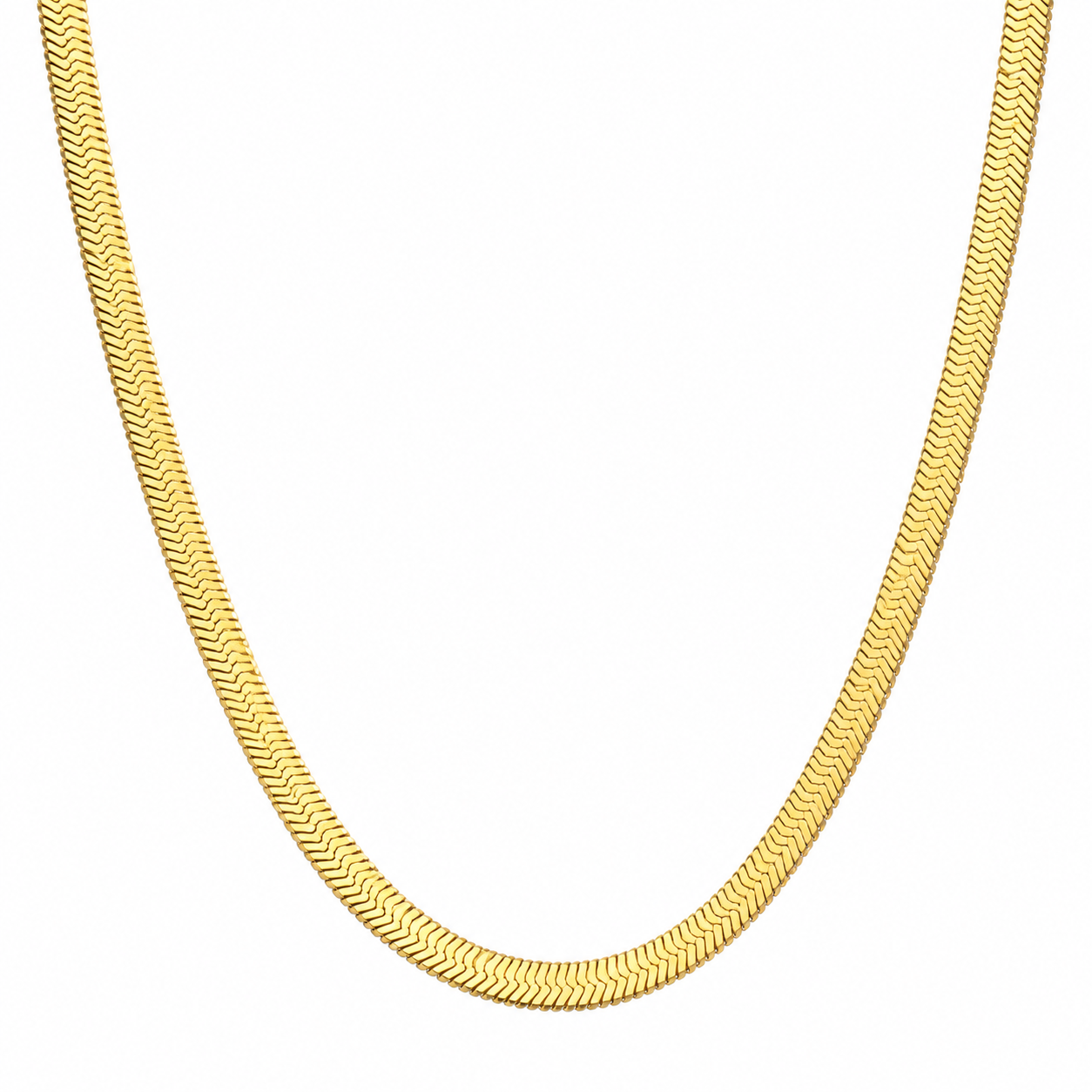 Gold Snake Necklace Chain For Women and Girls