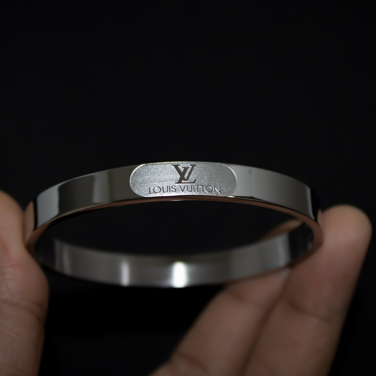 Luxury Minimalistic Silver Men's Bracelet